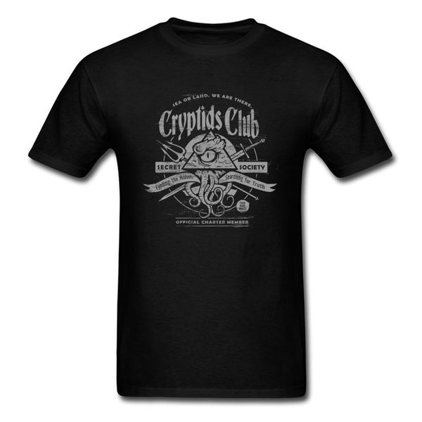 

cryptids клуб майка ктулху футболка всевидящее око tshirt horus топы octopus футболки одежда ретро черный спортивный толстовка с капюшоном б