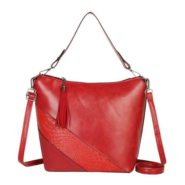

2020 women leather handbags female handle bags for girls vintage shoulder bag retro bolsas ladies hand bag sac