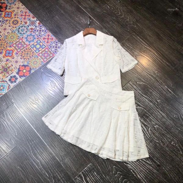 

ja600012 fashion women's sets 2020 runway luxury european design party style women's clothing1, White