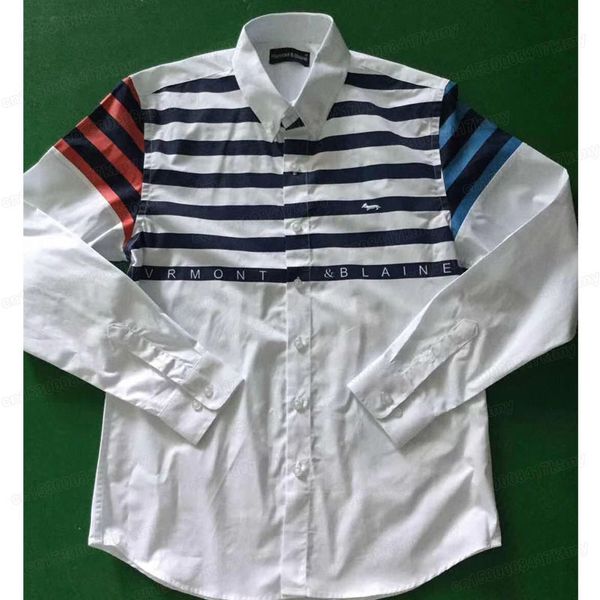 

2021 new men cotton casual striped long sleeve blouse harmont blaine shirts camisa masculina homme male 9rmg, White;black