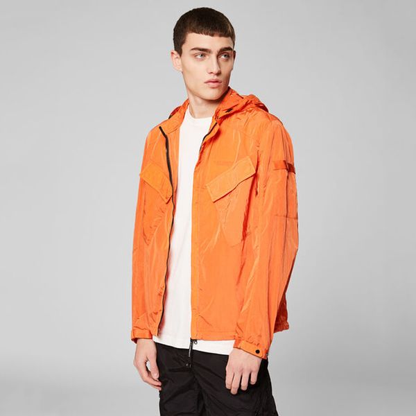 

20fw shell pull over goggle zipper jacket eyeglasses hooded jacket high street outdoor spring autumn men women outwear hfymjk414, Black;brown