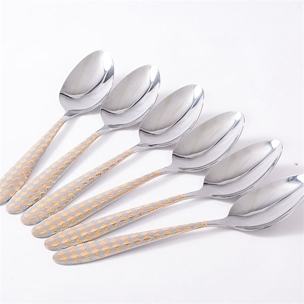 

western tableware l food grade safety stainless steel comfortable handle spoon fork knife dh0488 t03