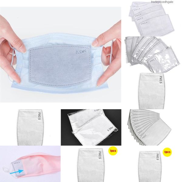 

5 stock replaceable ply face shipin dhl pad with activated activate carbon pm2.5 filter dustproof pm 2.5 s mask tlpfy6014 qad9hg