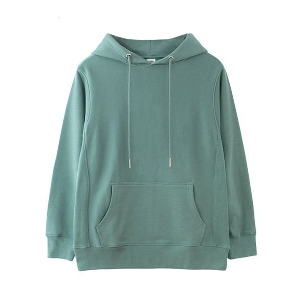 

2021 new spring long sleeve hooded pure color casual for hoodies couple's women and mens sweatshirt jw7a, Black