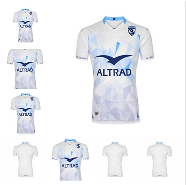 

s-5xl 2020 2021 new montpellier rugby shirt hsc t-shirt national team new herat shirt home and away mailot de foot shirts men's uniform, Black;gray