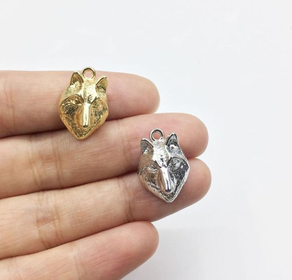 

eruifa 10pcs 13*18mm wholesales lovely heard zinc alloy jewelry diy charms pendant 2 colors, Bronze;silver