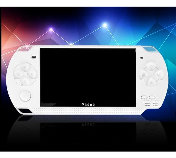 8GB 4.3inch P3000 Portátil Retro Vedio Game Player Filmes HD Kids MP3 Música FC GBA TV para PS1 PSP Handheld Mini Jogos Console