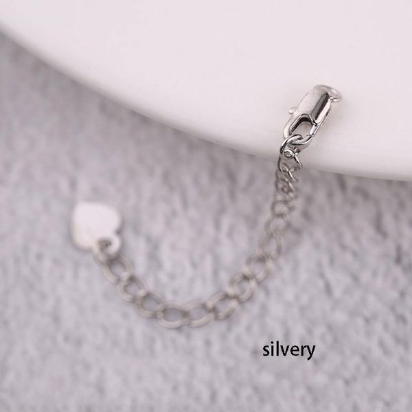 

12pcs lot gold plated pure copper lobster clasp extension chain lobster buckle diy for tassel small component pendant decoration h jllzsm