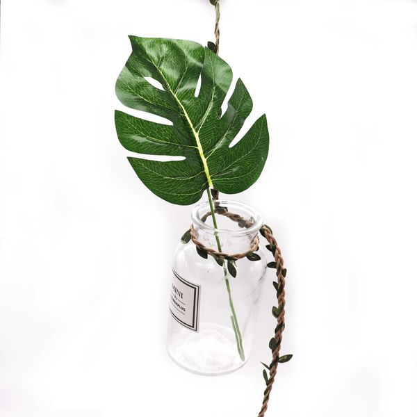 

100cm wax cord silk leaves rattan diy craft rope for home wedding decoration 100cm wax bbyuwf lg2010