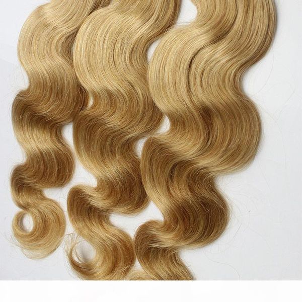 

3pcs lot brazilian ombre hair weft two tone dark root 1b 613 1b grey 1b 27 blonde peruvian body wave human hair soft hair bundles, Black