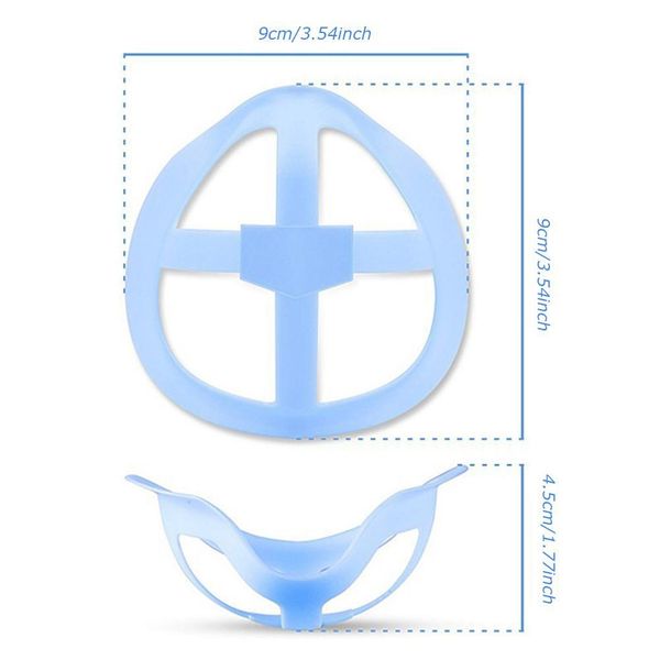 

3d маска кронштейн многоразовый помада антипригарные вверх маска stand внутренней поддержка нос увеличения передышка mouth маска держатель w