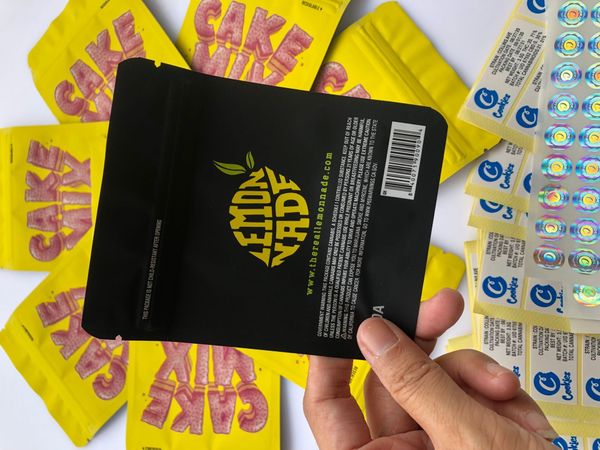 

and edibles packaging hologram label sf local cake yellow flavors bags stickers 3.5g bags cookies california mylar mix yxlgx dh_niceshop