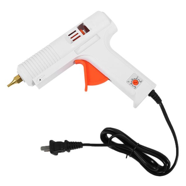 

high power 120w melt glue gun industrial mini guns electric glue gun 100-220 degrees adjustable temperature us plug