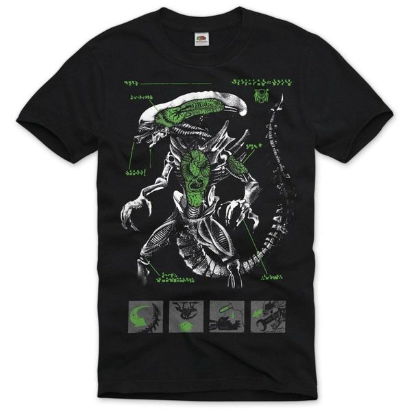 

xenomorph alien ripley vs film schwarz action fiction weltraum predator fashion men fashion design hoodie designers t shirts sweatshirt