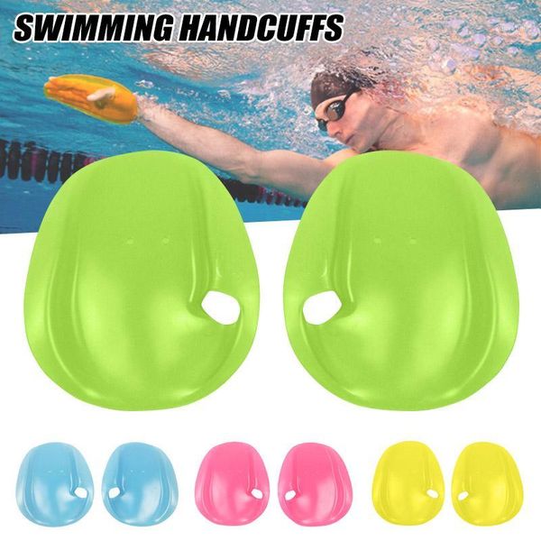 

1 pair hand paddles swim webbed diving gloves for training swimming diving asd881