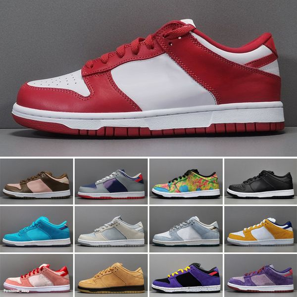 

men women platform university red syracuse kentucky chicago running shoes shadow chunky orange bear mens outdoor sports trainer shoes, White;red