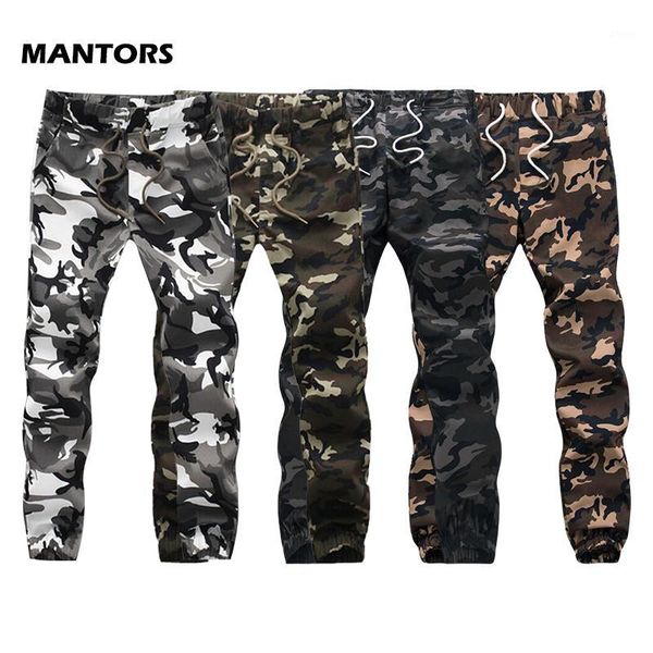 

2019 men camouflage pants joggers cotton pencil harem pants autumn casual mens trousers style army tactical 5xl1, Black
