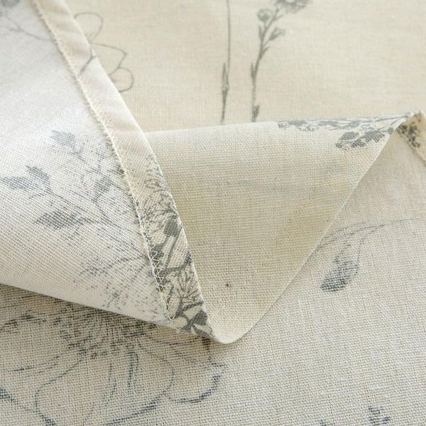 

giantex decorative table cloth cotton tablecloth round tablecloths dining table cover obrus tafelkleed mantel mesa nappe wmtodm