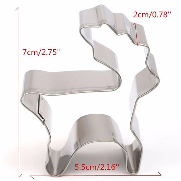 

бисквит прекрасный нержавеющей кухня формы cutter главная сталь выпечка печенье рождество для пресс-форм олени jlltwa garden_light