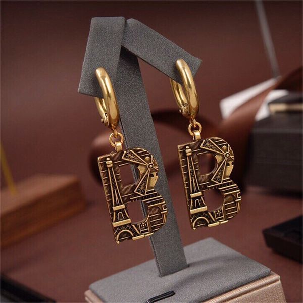 

modeling dual-purpose earrings personality exaggerated earrings, Golden