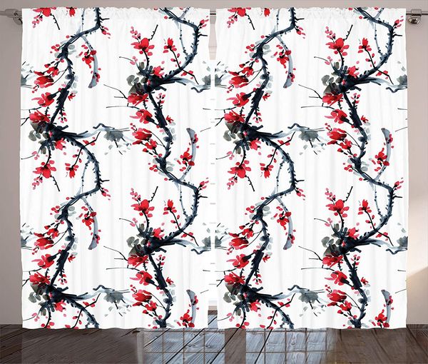 

asian decor collection flowers season classic water painting style artwork tradition oriental summer image living room bedroom