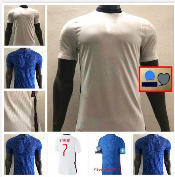 

2020 игрока версия линчард кейн футбол для футболки 20 21 проездной синий стерлингов sanchford футболка sancho rose mount футбольная форма, Black