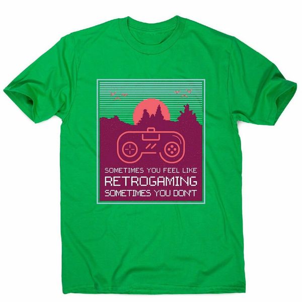 

retrogaming - men's funny premium t-shirt sportswear tee shirt sport hooded sweatshirt hoodie