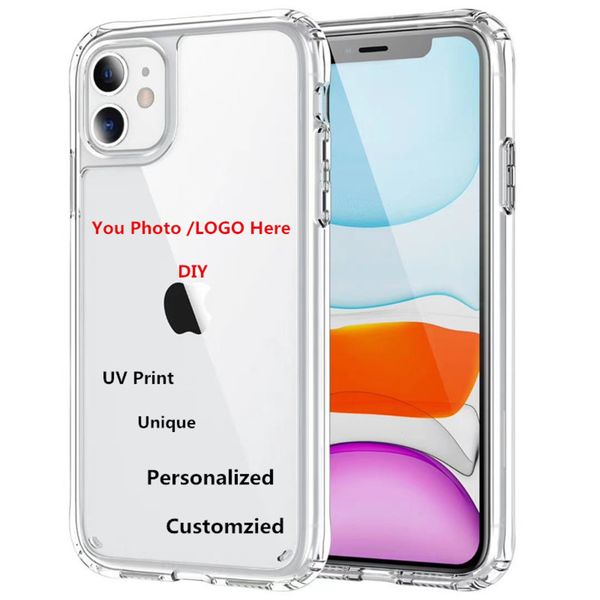 

3e8ujh7y6shockproof oem clear custom phone case for iphone 11 pro max 6 7 8 plus xr xs protection back covers capa fundasvip2