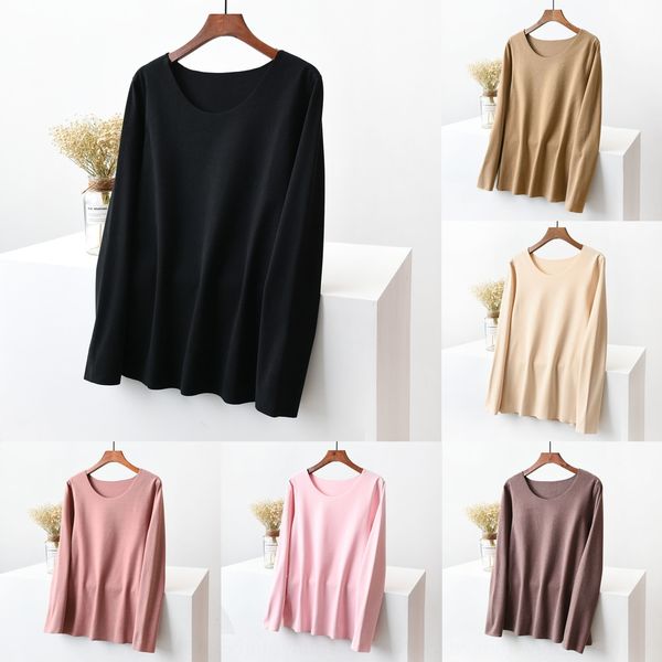 

2020 зима новый де плюшевые женщины keep теплого top теплой футболка нет следов нагрева вокруг шеи основывая рубашку слойной плюшевую верхне, White