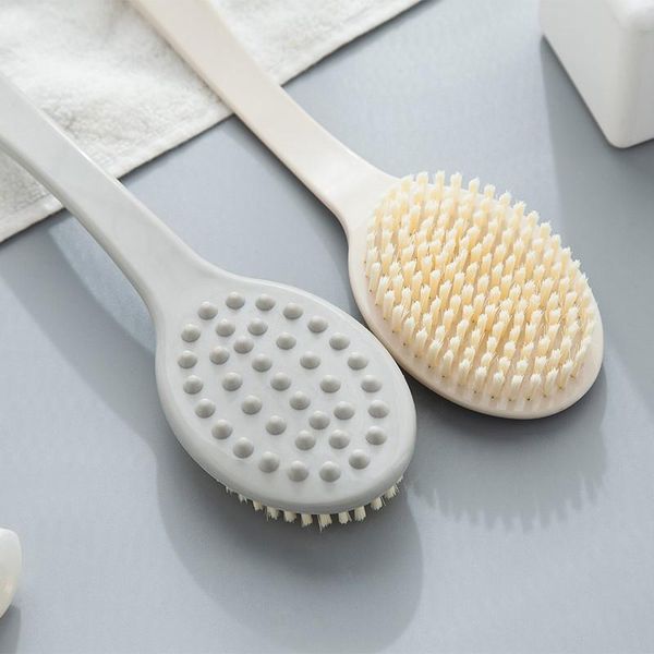 

exfoliating long handled bath shower brush for men women nov99