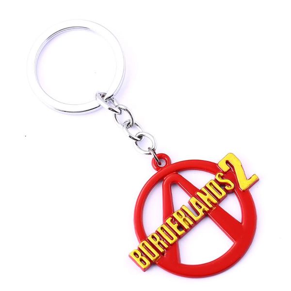 

ms ювелирного borderlands key chain 2020 new брелоки для подарков chaveiro брелока автомобиля игра держатель souvenir, Silver