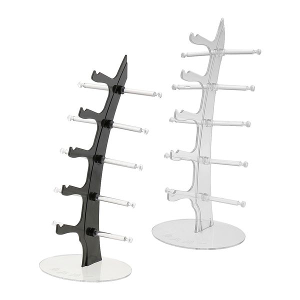

2 pieces 5 pairs sunglasses holder rack eyeglasses show display organizer