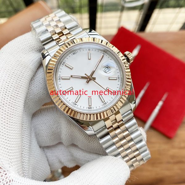 

multicolor dial mens watch u1 factory 41mm 126334 stainless steel jubilee automatic mechanical 904l sapphire luxury wristwatches ar362, Slivery;brown