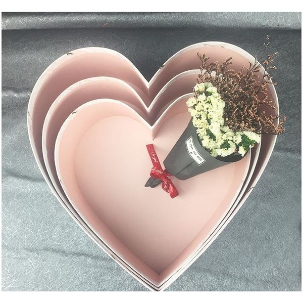 

3pc/set florist boxes candy boxes heart shaped box roses packaging for gifts christmas flower gift we jllfue mx_home