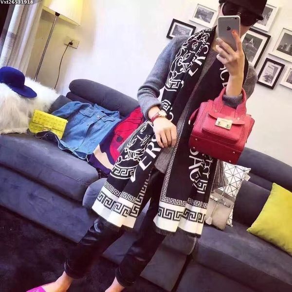 

lvnd color sale cycling oversized colthes sunscreen beach chiffon silk scarf sunscreen solid shawl towels, Black;white