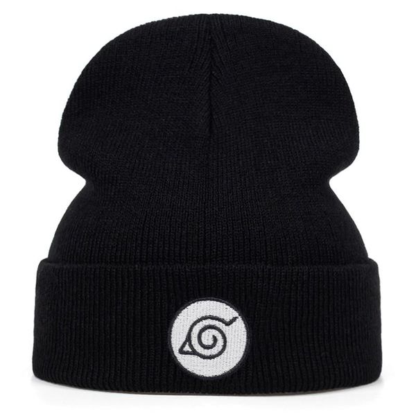 

naruto beanie embroidery uchiha uzumaki payne men women knit cap knitted hat skullies warm winter ski hip hop hat