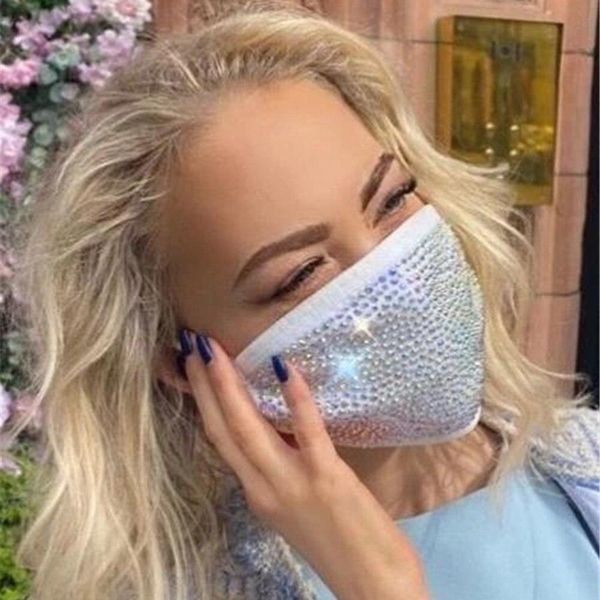 

2020 новый дизайн bling горный хрусталь длинные кисточка маска для лица маска для лица ювелирные изделия для женщин роскошные хрустальные ук