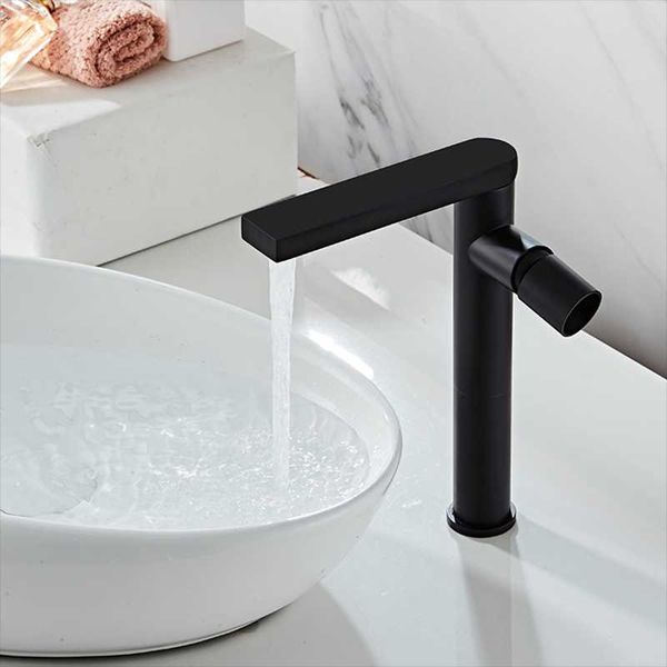 

bathroom sink faucets matte black faucet basin tall and short two type cold mixer