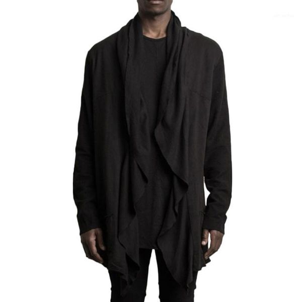 

men's jacket casual fashion jacket solid color cardigan1, Black;brown