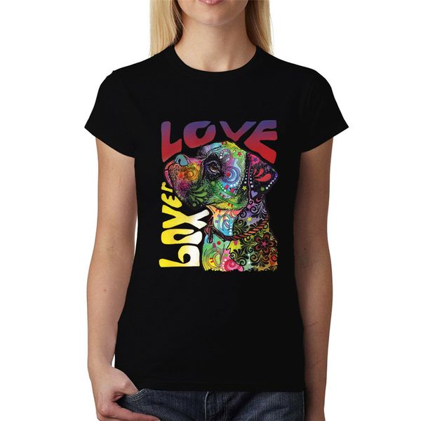 

boxer hund liebe damen t - shirt s - 6xl дышащий tops майка спортивная с капюшоном hoodie