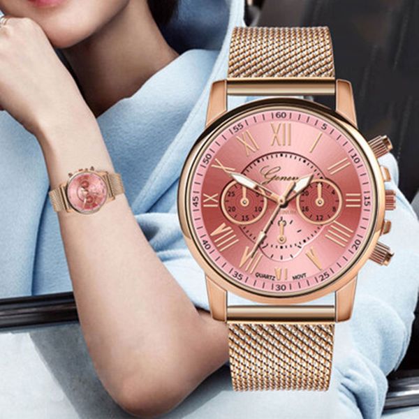 

selling geneva women's casual silicone strap quartz watch brand girls bracelet clock wristwatch women relogio feminino, Slivery;brown