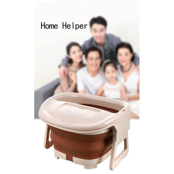

foldable foot bath bucket footbath plain foaming massage bucket foot soaking bucket sauna bathtub bath basin reduce bbyiwt