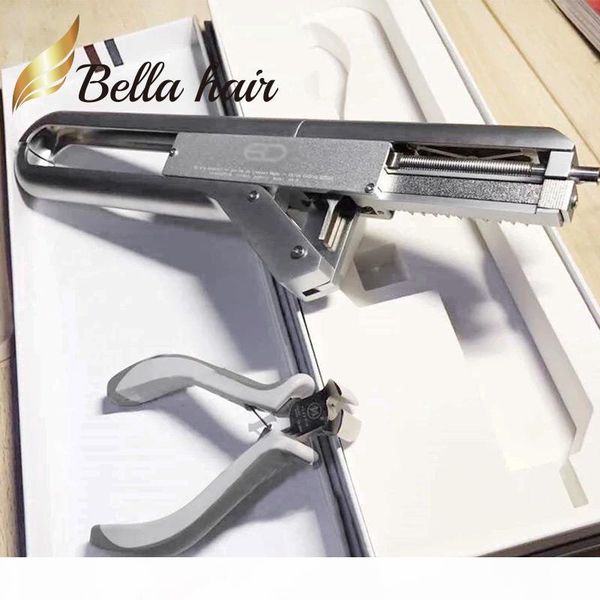 

bella professional salon equipment for hair treatments 6d wig connection gun increase volume length with nano-link technolog