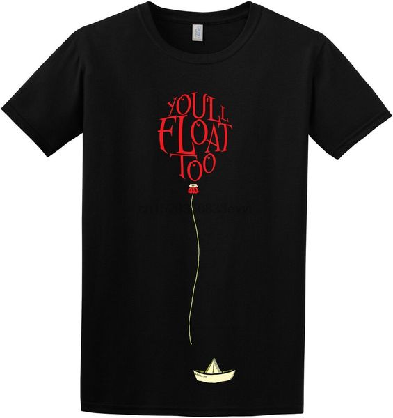 

youll float too creepy scary it clown balloon king movie inspired hoodie designers t shirts sweatshirt