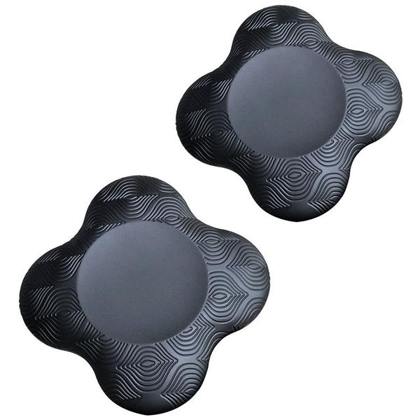 

portable yoga knee pad cushion extra thick for knees elbows wrist protective pad pu yoga pilates work out kneeling