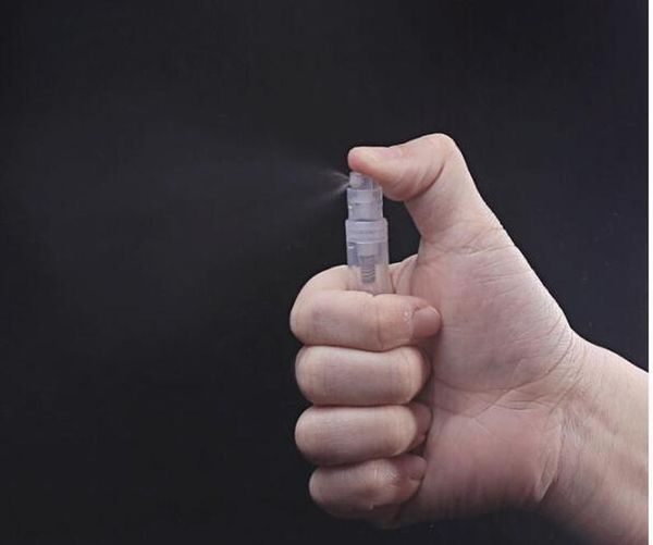 

transparent spray bottles plastic empty 2ml l 5ml 10ml perfume bottle atomizer empty 5cc mini refillable spiral spray pump jllrwrs