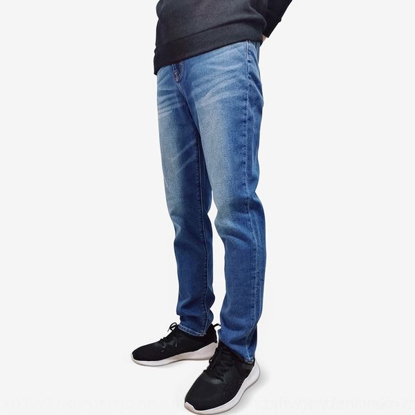 

0jgsn summer and jeanszipper jeans new straight jeans korean style qpfwt pants men's pants stretch slimming zipper men's fashion f, Blue