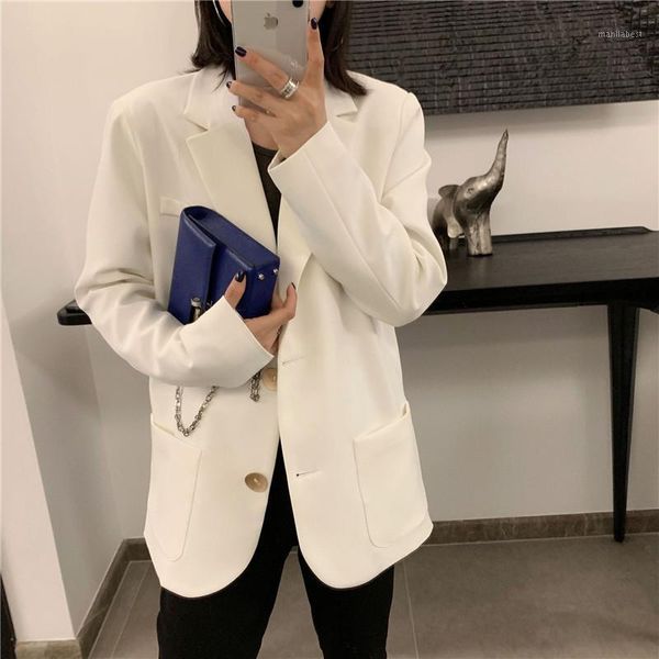 

2020 new winter ladies coat solid color women overcoat casual fashion elegant slim fit female outerwear1, White;black