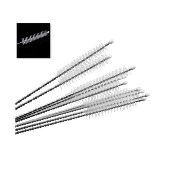 

100x pipe cleaners nylon straw cleaners cleaning brush for drinking pipe stainless steel pipe jllrtm mx_home