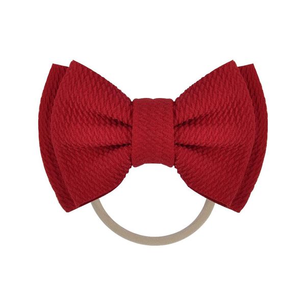 

baby headband bow hair band infant double cornament grain headband for kid girl hairbands fabric diy turban newborn accessories q sqccas